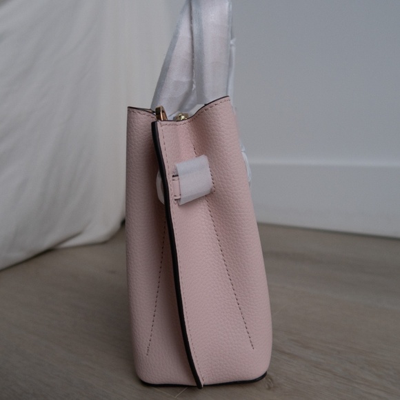 Michael Kors Emilia Small Satchel Bag - Blush - Picture 2 of 4